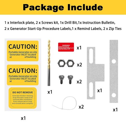طقم تعشيق المولد متوافق مع مطرقة Eaton Cutler وعداد Homeline Square D الرئيسي 150 أو 200 أمبير، قواطع رئيسية ومولدات مجاورة، للاستخدام الآمن للطاقة المحمولة أثناء انقطاع التيار الكهربائي in Kuwait