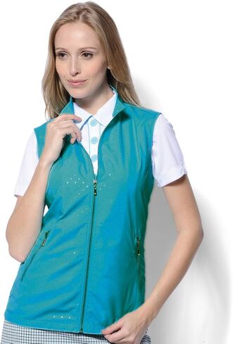 سترة نسائية خفيفة الوزن من الألياف الدقيقة متألقة بسحاب من Monterey Club #2771 in Kuwait