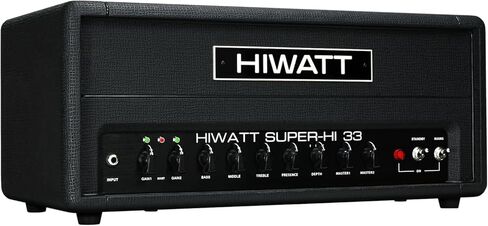 Hiwatt Super-HI 33 Head 30W 2-Channel مضخم صوت الجيتار الكهربائي مع مكاسب قصوى in Saudi Arabia