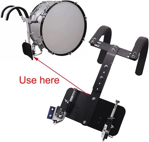 حامل حزام حامل الطبل، نظام دعم وسادة الكتف من سبائك الألومنيوم، حزام طبل الفخ in Saudi Arabia