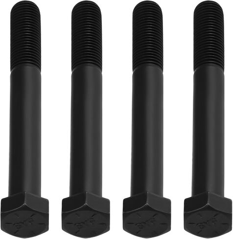 4x مسامير سداسية للقابض الأسود 710-3157A 710-04379A متوافقة مع Cub Cadet 7/16-20 in Kuwait