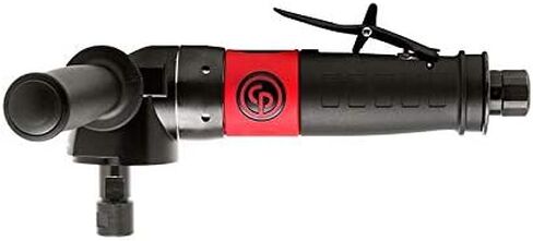 Chicago Pneumatic CP3550-120ACC - أداة مطحنة الهواء، لحام، أعمال النجارة، تفاصيل السيارات، ملمع من الفولاذ المقاوم للصدأ، مطحنة زاوية قائمة، 1/4 بوصة (6 مم)، 1.48 حصان / 1100 واط - 12000 دورة في الدقيقة in Saudi Arabia