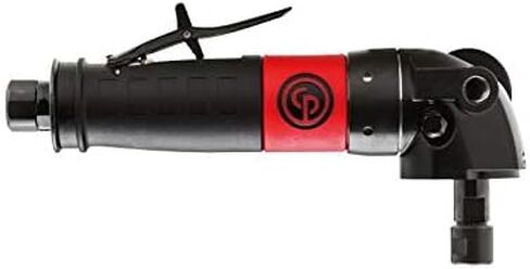 Chicago Pneumatic CP3550-120ACC - أداة مطحنة الهواء، لحام، أعمال النجارة، تفاصيل السيارات، ملمع من الفولاذ المقاوم للصدأ، مطحنة زاوية قائمة، 1/4 بوصة (6 مم)، 1.48 حصان / 1100 واط - 12000 دورة في الدقيقة in Saudi Arabia