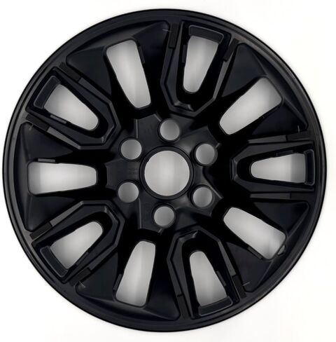 20 "4pc Gloss Black Wheel Skins (مجموعة من 4) لشيفروليه سيلفرادو 1500 2019-2021 in Saudi Arabia