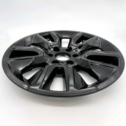 20 "4pc Gloss Black Wheel Skins (مجموعة من 4) لشيفروليه سيلفرادو 1500 2019-2021 in Saudi Arabia