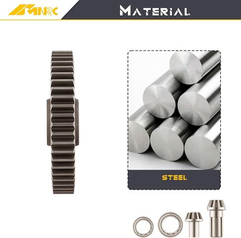 Steel Input Spur Gear & Bearing for HyperGO 1/16 H16BM H16PL H16GT H16DR 16207 16208 16209 16210 1/14 H14BM 14209 14210 14301 14303 Series Upgrades Part in Kuwait