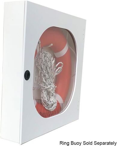 خزانة محطة الأمان لعوامة حلقة الحياة مقاس 30 بوصة - تتضمن خط الرمي in Kuwait