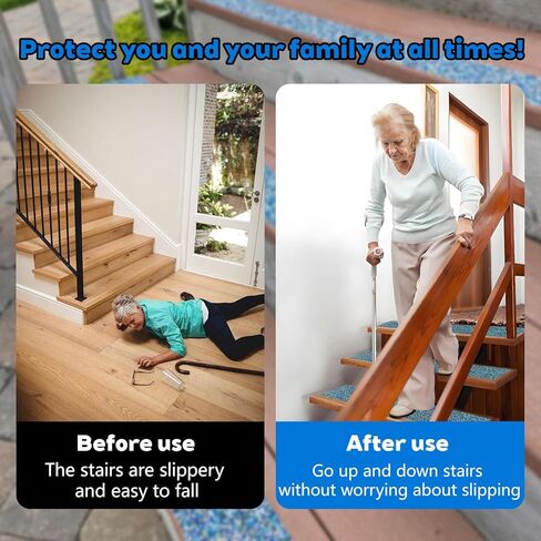 Blue Rubber Anti Slip Tape 2Inchx16.5Feet，Blue Non Slip Tape for Pool,Stair Steps,Bathroom,Trails,tub,Boats,ramp,Stairs Grip Tape,No Skid, High Traction Friction in Saudi Arabia