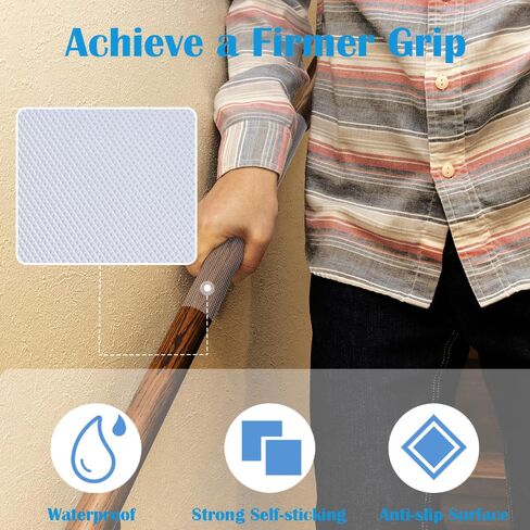 Large Rubber Non-Slip Grip Tape 8.2 x 11.8inches Waterproof Adhesive Anti-Slip Tape for Handles, Furniture, Bathtubs, Frames, Gaming Devices, and Other Indoor/Outdoor Uses , 4-Piece Set (Clear) in Kuwait