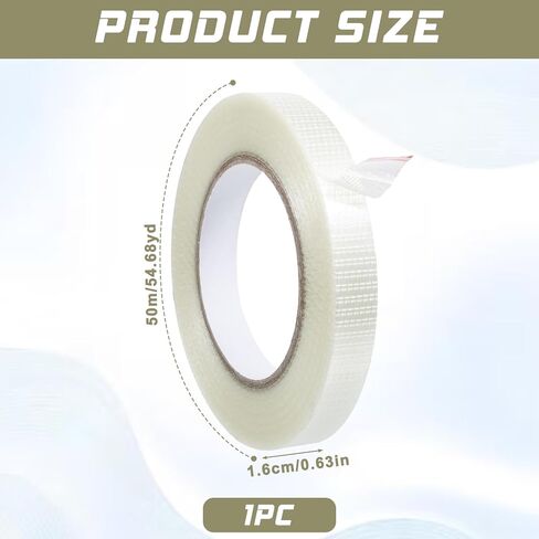شريط احتكاك منخفض PTFE 1/2 بوصة × 164 قدم شريط منزلق للدرج مقاوم للصرير ومقاوم للتآكل وحماية السطح للخزانة والأثاث الخشبي، أبيض in Saudi Arabia