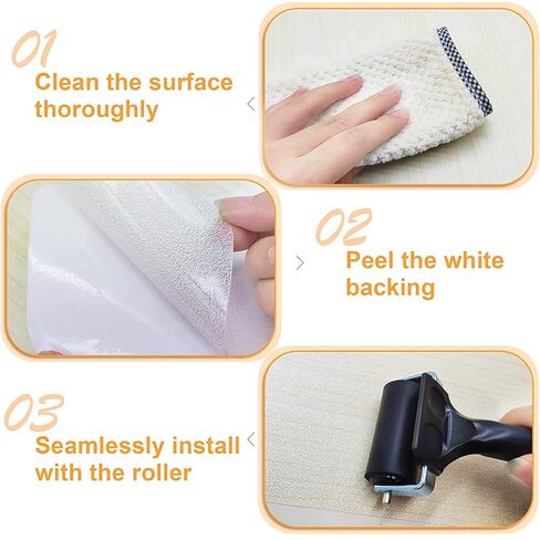 شريط Qingluan المضاد للانزلاق، شريط قبضة للسلالم في الأماكن المغلقة مقاوم للماء، شريط مطاطي للأحواض والسلالم والقوارب (شفاف، 4 بوصة × 60 قدم) in Kuwait