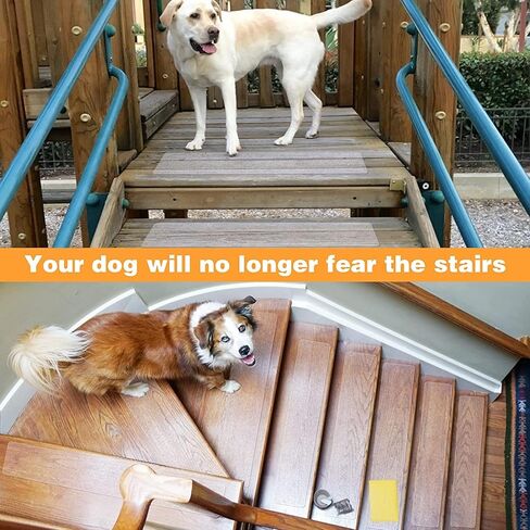 شريط Qingluan المضاد للانزلاق، شريط قبضة للسلالم في الأماكن المغلقة مقاوم للماء، شريط مطاطي للأحواض والسلالم والقوارب (شفاف، 4 بوصة × 60 قدم) in Kuwait