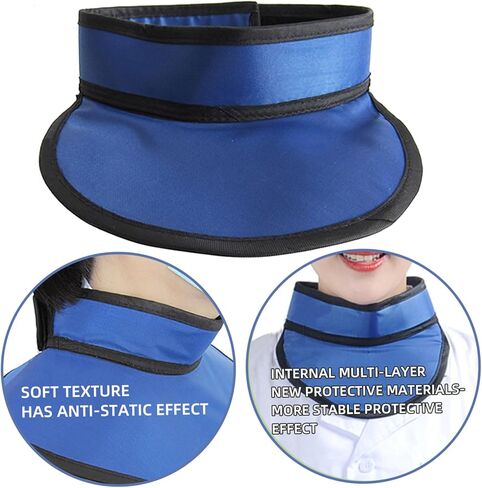 طوق الرصاص الغدة الدرقية للحماية من الإشعاع بالأشعة السينية، طوق الرصاص الغدة الدرقية مع حماية الرقبة المقاومة للإشعاع، مناسب للأسنان، والمسح المقطعي، والأشعة والاستخدام in Kuwait