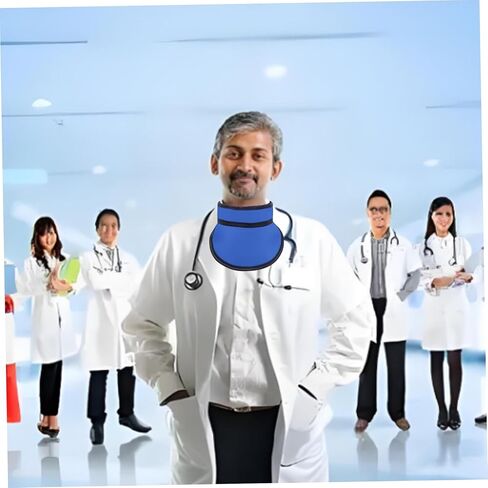 طوق الرصاص الغدة الدرقية للحماية من الإشعاع بالأشعة السينية، طوق الرصاص الغدة الدرقية مع حماية الرقبة المقاومة للإشعاع، مناسب للأسنان، والمسح المقطعي، والأشعة والاستخدام in Kuwait