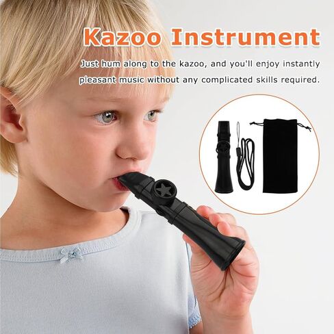Kazoos for Adults Washable Professional Kazoo Instruments No Need Membranes Easy To Learn Musical Instruments Kazoos for Adults in Kuwait
