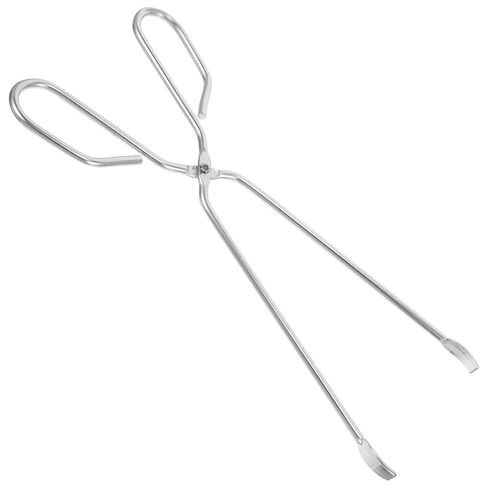 Stainless Steel 24cm Metal Garbage Tongs Waste Paper Grabber Long Trash Picker 4.8mm Wire Diameter Sanitation Tool for Outdoor and Household Cleanup in Saudi Arabia