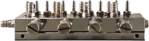 4 في 1 وحدة التحكم بصمام الأسنان المتكامل كرسي الهواء/الماء رباعي غشاء الحجاب الحاجز أجزاء أدوات المعدات in Kuwait