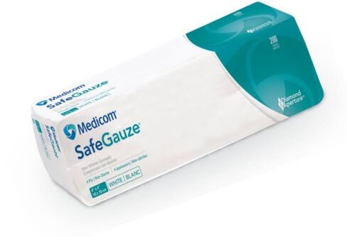 Medicom A7634 إسفنجة SafeGauze غير المنسوجة 4 × 4 بوصة 2000/Cs in Saudi Arabia
