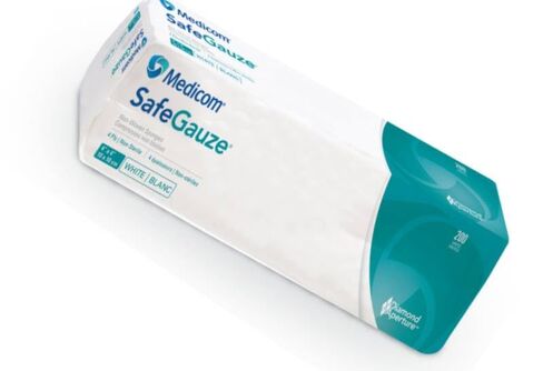 Medicom A7634 إسفنجة SafeGauze غير المنسوجة 4 × 4 بوصة 2000/Cs in Saudi Arabia