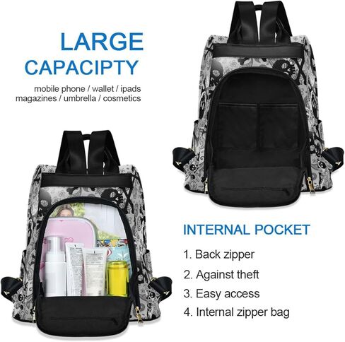 Boho Dreamcatcher Aztec Backpack Purse for Women Anti theft Back Pack with Adjustable Straps Shoulder Fashion Bag Travel Handbag Large in Kuwait