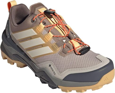 حذاء adidas Terrex, Terrex Skychaser GTX للمشي لمسافات طويلة - للنساء، Wonder Taupe/Off White/Ice Tangerine، 8.5 in Saudi Arabia