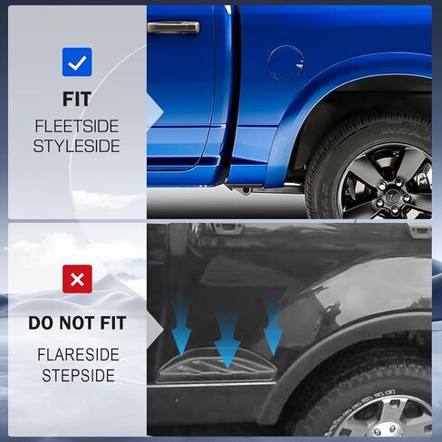 5FT Soft Roll Up Truck Pickup Bed Tonneau Cover for Ford Ranger 2019 2020 2021 2022 2023 5 Ft (61") Bed, Waterproof and Easy Installation in Kuwait