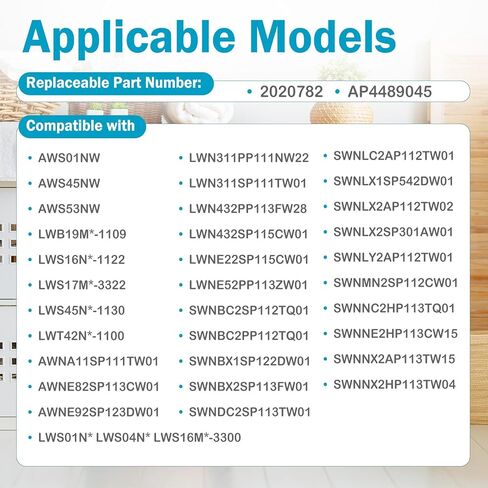 مجموعة بكرة تباطؤ الغسالة 959P3، ورافعة تباطؤ الغسالة ومجموعة شد الحزام مع مسننة متوافقة مع أنظمة الغسيل Alliance Speed ​​Queen SWNYC2HP115TW02 LWN432SP113TW01، استبدل 2020782 in Kuwait
