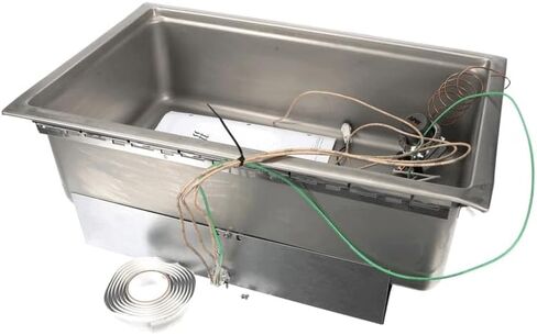 APW Wyott 3P-TM90DS-120 Genuine OEM Hot Food Well - 12 x 20 in. 120V 1200W with Drain & Thermostat Top Mount in Kuwait