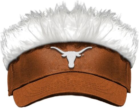 Officially Licensed NCAA "Flair Hair" Adjustable Visor, One Size, Multi Color in Saudi Arabia