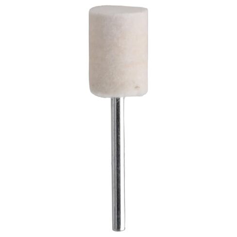 25Pcs Wool Felt Polishing Wheel Buffing Grinding Bits Rotary Tool Drill Attachment Set for Metal Glass Polishing Various Shapes 3mm Shank Durable Alloy Material Professional Grade in Saudi Arabia