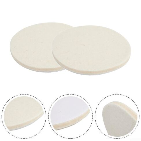 Wool Felt Polishing Set of 2 Perfect for for car, Glass, and Stainless Steel Polishing Jobs in Kuwait
