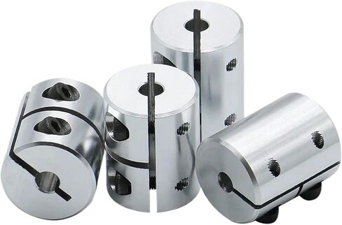 1PCS Rigid Shaft Coupler Clamp Coupling D20L25 5x8(D20L25-10X10) in Kuwait