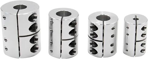 D40 L50 Aluminum Alloy Rigid Coupling High Precision Shaft Rod Coupler Clutch(10mm to 20mm) in Saudi Arabia