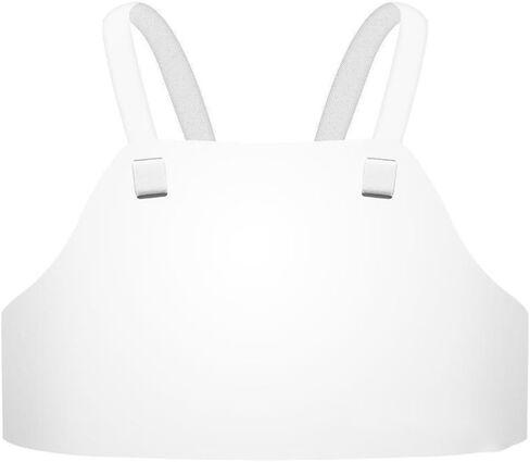Fencing Chest Protector Lightweight Plastic Guard with Adjustable Elastic Straps for Foil Epee Saber Training in Kuwait