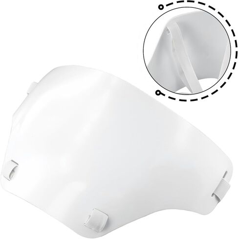 Fencing Chest Protector Lightweight Plastic Guard with Adjustable Elastic Straps for Foil Epee Saber Training in Kuwait