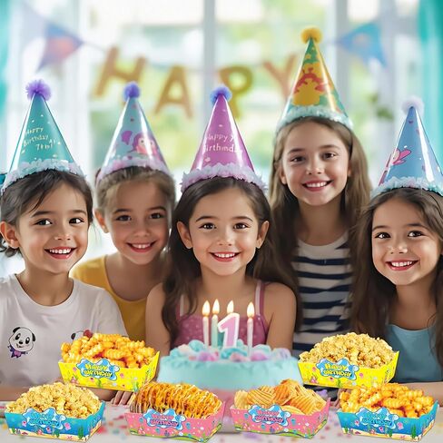 24 Pcs Cartoon Sponge Party Supplies Sponge Themed Paper Food Trays Disposable Serving Tray Nacho Trays Food Boats for Birthday Party Decorations in Saudi Arabia