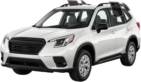 Precut Windows Tint Film Back Cars Sun Blocking Protection Privacy Anti Shatter Glass 2 Ply Computer Cut 10% Tint Shade for Subaru Forester 2019-2024 in Kuwait
