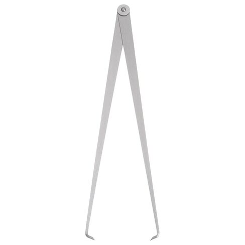 HARFINGTON Firm Joint Inside Caliper 350mm 14 Inch Tool Steel Firm Friction Joint Internal Measurement Tool for Carving Shaping Modeling, Silver in Saudi Arabia