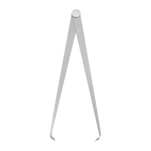 HARFINGTON Firm Joint Inside Caliper 350mm 14 Inch Tool Steel Firm Friction Joint Internal Measurement Tool for Carving Shaping Modeling, Silver in Saudi Arabia