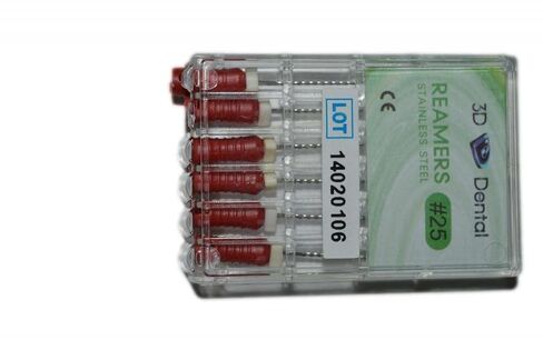 3D Dental RS2115-40 النوع #15-40 مثاقب الفولاذ المقاوم للصدأ، مقاس 21 مم، عبوة من 6 قطع in Kuwait