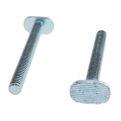 يوكاتا 12 قطعة فضية 1/4"-20 مسامير فتحة T من الفولاذ الكربوني بطول 2-1/2 بوصة مسامير مسار T عالمية T فتحة الأجهزة ملحقات مسار T لأدوات النجارة والتركيبات in Saudi Arabia