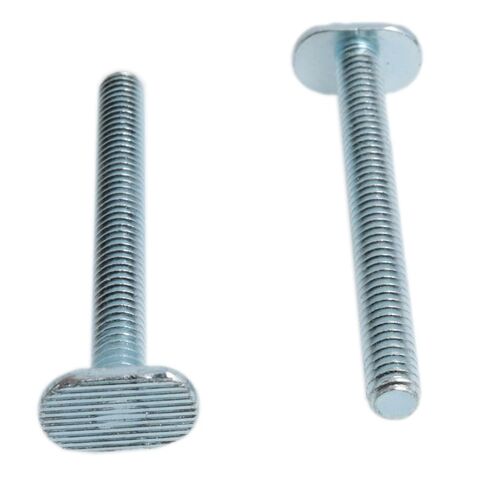 يوكاتا 12 قطعة فضية 1/4"-20 مسامير فتحة T من الفولاذ الكربوني بطول 2-1/2 بوصة مسامير مسار T عالمية T فتحة الأجهزة ملحقات مسار T لأدوات النجارة والتركيبات in Saudi Arabia