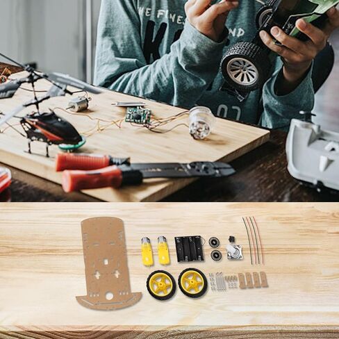 Smart Robot Car Chassis Kit for Arduino 2WD Educational Robotics Platform with Encoders and Battery Box in Kuwait