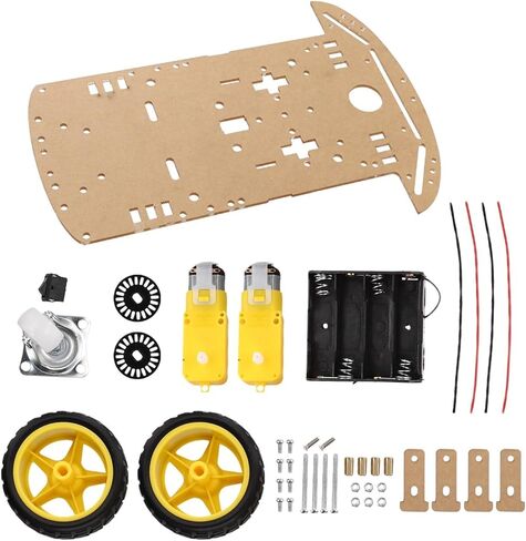 Smart Robot Car Chassis Kit for Arduino 2WD Educational Robotics Platform with Encoders and Battery Box in Kuwait