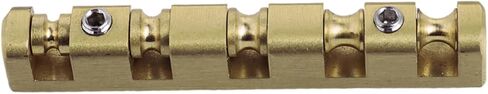 Bass Guitar Nut Brass Roller Nut 45mm Adjustable Bass Nut 5 String Electric BASS Guitar Replacement Parts in Saudi Arabia