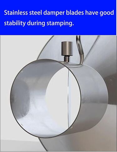 Stainless Steel Fume Hood,Heavy-Duty 304 Stainless Steel Fume Hood for Industrial Workshop Ventilation, Efficient Welding Smoke & Dust Extraction, 16cm/6.3in, Durable, High Performance in Kuwait