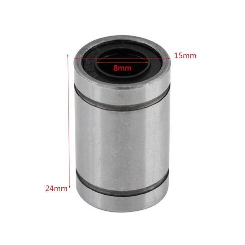 misumi Bearing lm8uu Linear Bearings 8×6×4 10pcs lm8uu 8mm Linear Motion Bearing Bushing for 8mm Rod Printer CNC Parts in Saudi Arabia
