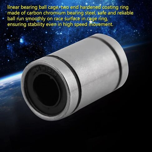 misumi Bearing lm8uu Linear Bearings 8×6×4 10pcs lm8uu 8mm Linear Motion Bearing Bushing for 8mm Rod Printer CNC Parts in Saudi Arabia