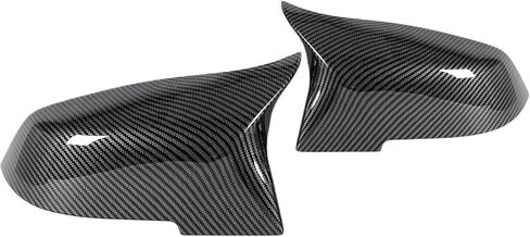 1 Pair Mirror Cover Cap Fit for 1234 Series X1/F20 F22 F30 F32 Replaceable Carbon Fiber Pattern Rear Mirror Cover Caps in Saudi Arabia