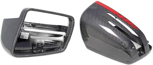 غطاء مرآة من ألياف الكربون متوافق مع الفئة G G55 G63 W463 GL GLE 43 63 M Class W166 X166 in Kuwait